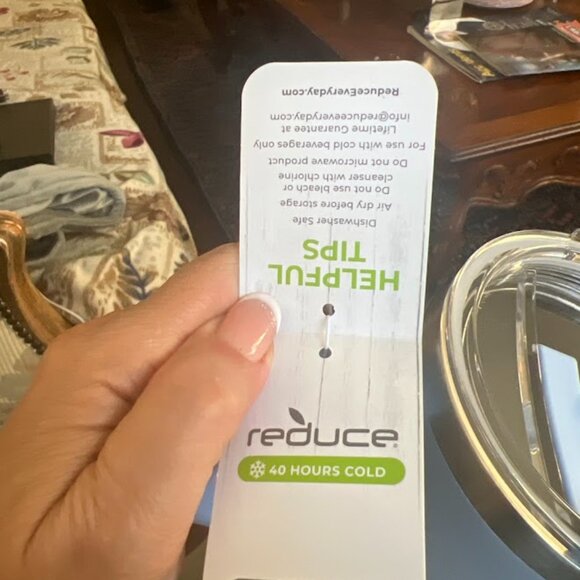 40 OZ TUMBLER STAINLESS STEEL VACUM WITH LID AND STRAW BLUE GIFT - Picture 4 of 8